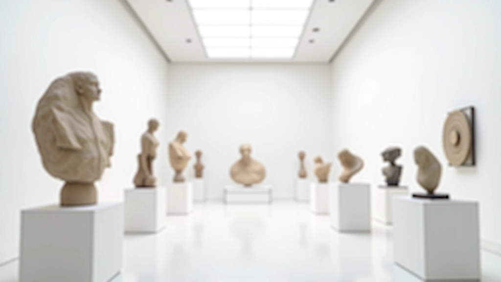 Sculpture exhibition documentation